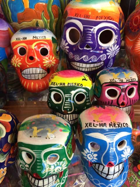 Colorful Mexican masks