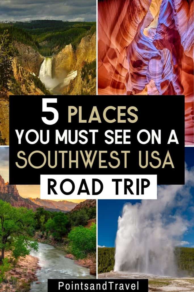 5 Places You Must See on a Southwest USA Roadtrip, American Attractions to see on your next USA Roadtrip, How to plan the best road trip in Southwest USA, #Southwest #Roadtrip #AmericanAttractions