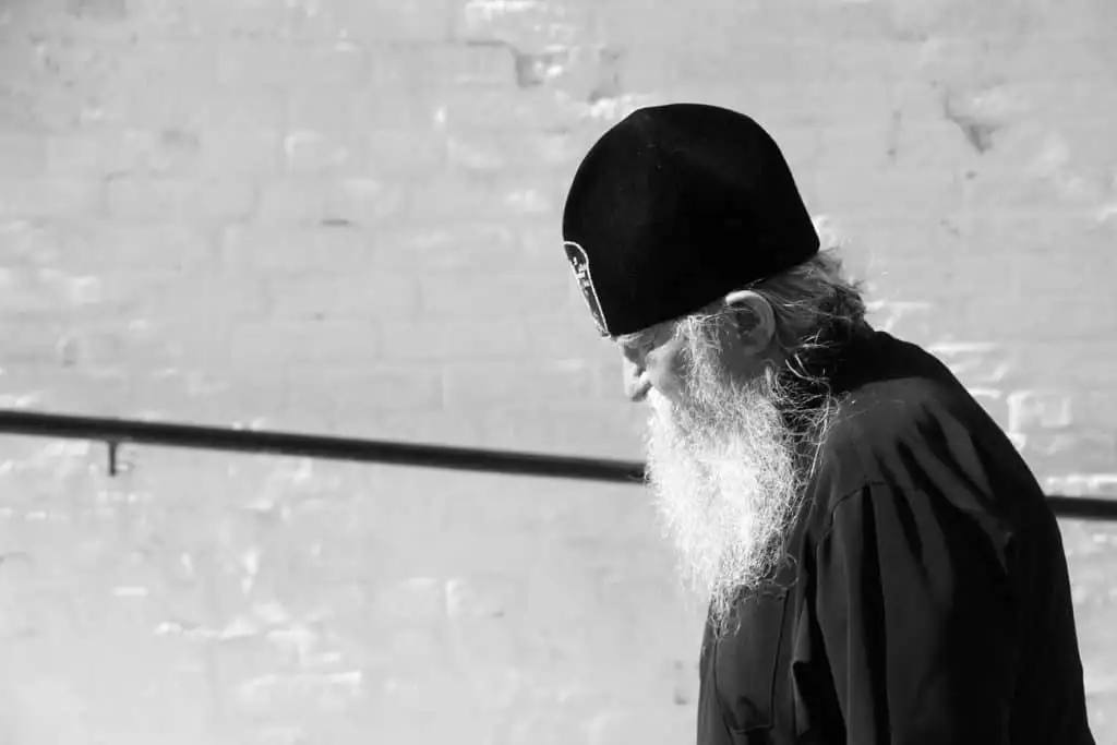 Orthodox priest in Kiev