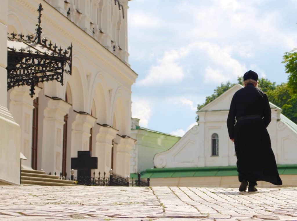 Orthodox Christian Priest in Kiev