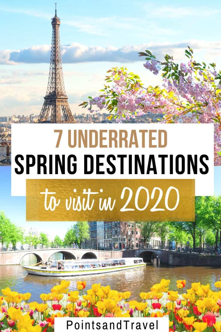 7 Underrated Spring Destinations to Visit in 2020. The Ultimate Spring Bucket List. These are the most gorgeous spring spots to see flowers in bloom. | Spring travel | Spring destinations | What to do in Spring | Where to go in Spring | Spring Destinations | Most Beautiful Spring Destinations | Where to travel this Spring |