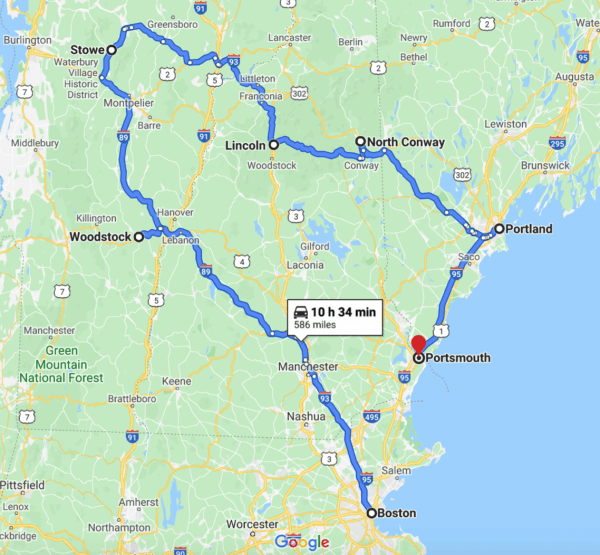 New England Road Trip in the Fall!