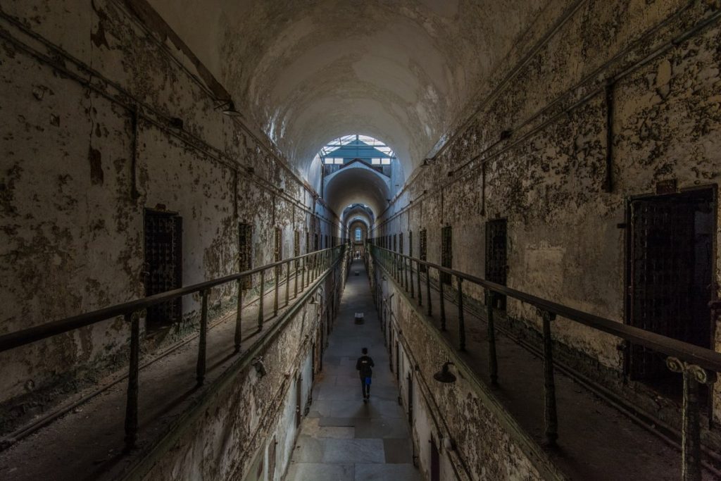 One day in Philadelphia, Eastern Statte Penitentiary