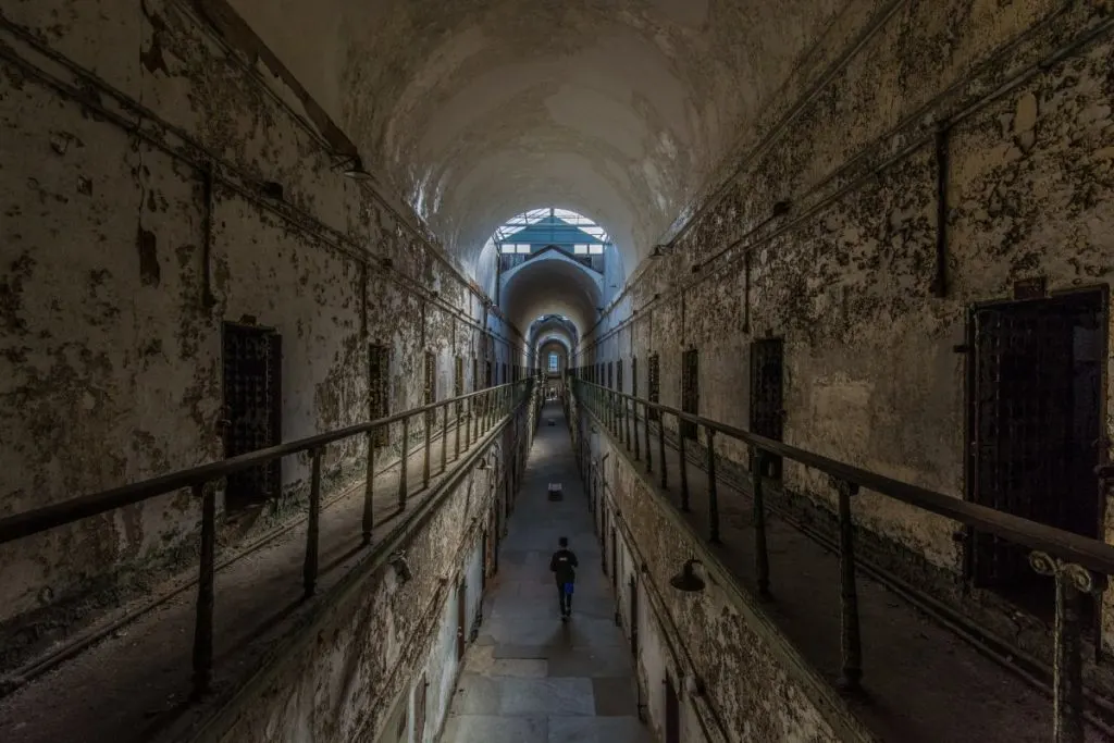 One day in Philadelphia, Eastern Statte Penitentiary