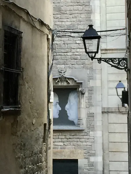 El Gotic Neighborhood in Barcelona Spain