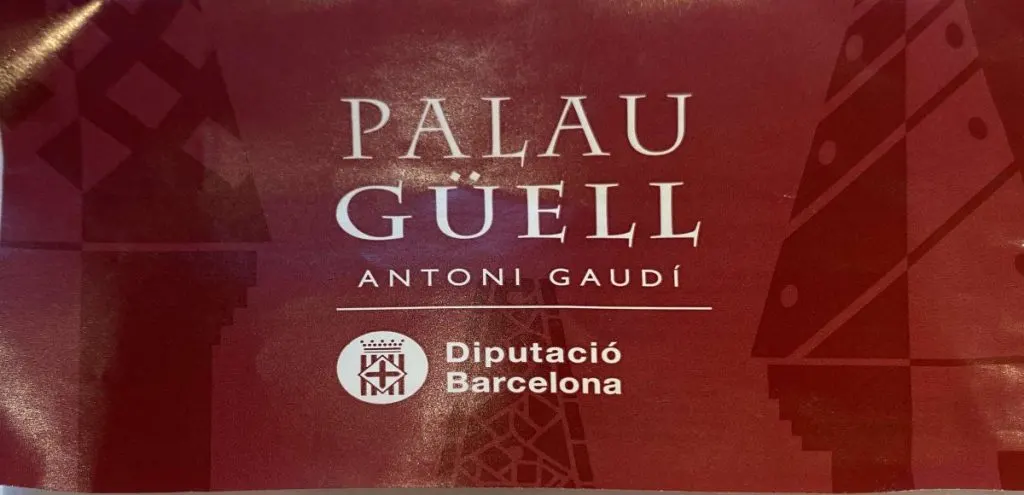 Palau Guell ticket