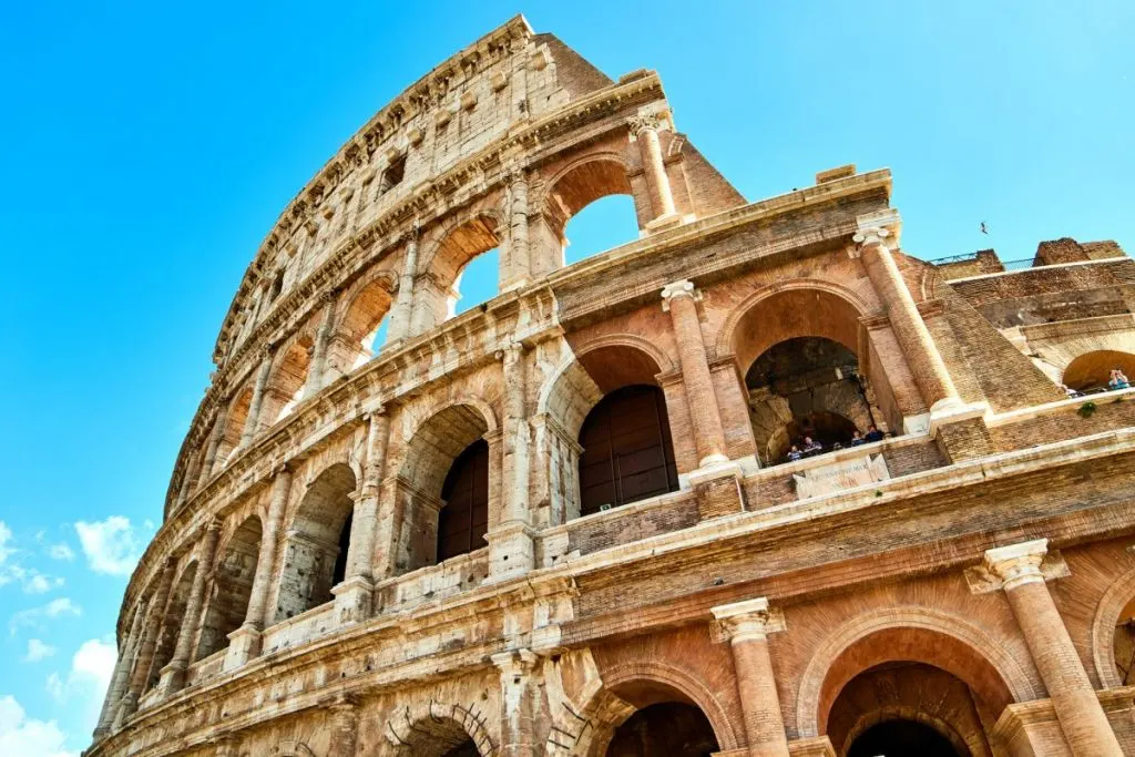 The Colosseum in Rome, Italy 