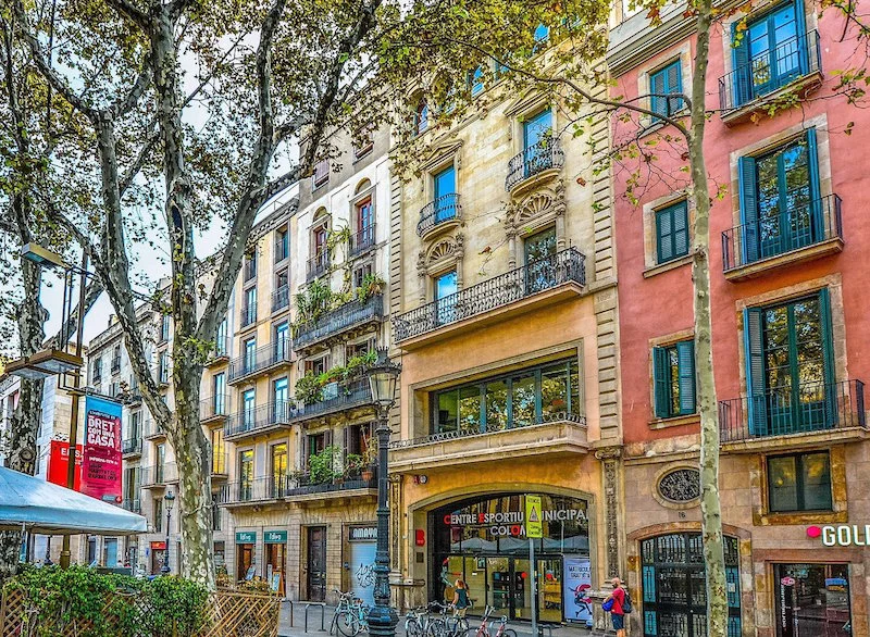 Las Ramblas in Barcelona