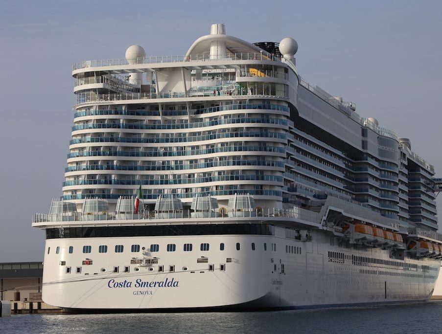 Costa Smeralda cruise ship,