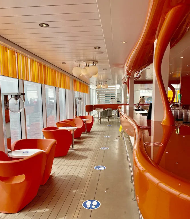Lounge on Costa Cruise