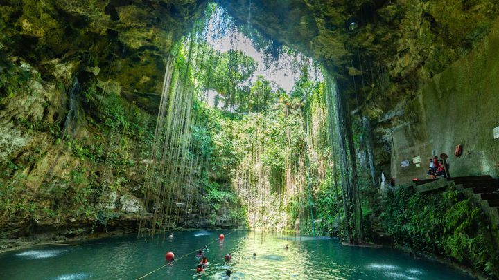 Cave Snorkeling in Cancun