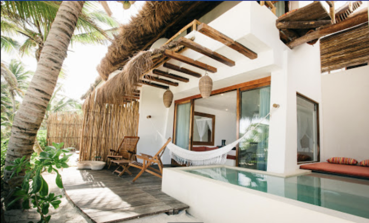 most romantic hotels in tulum