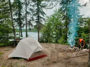 Muskoka tent clearance camping